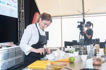 Las demostraciones culinarias formaron parte de la segunda jornada de la Feria Gran Canaria Me Gusta (Foto TA)